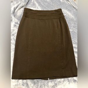 Grace Elements Petite 12P Pencil Skirt Black